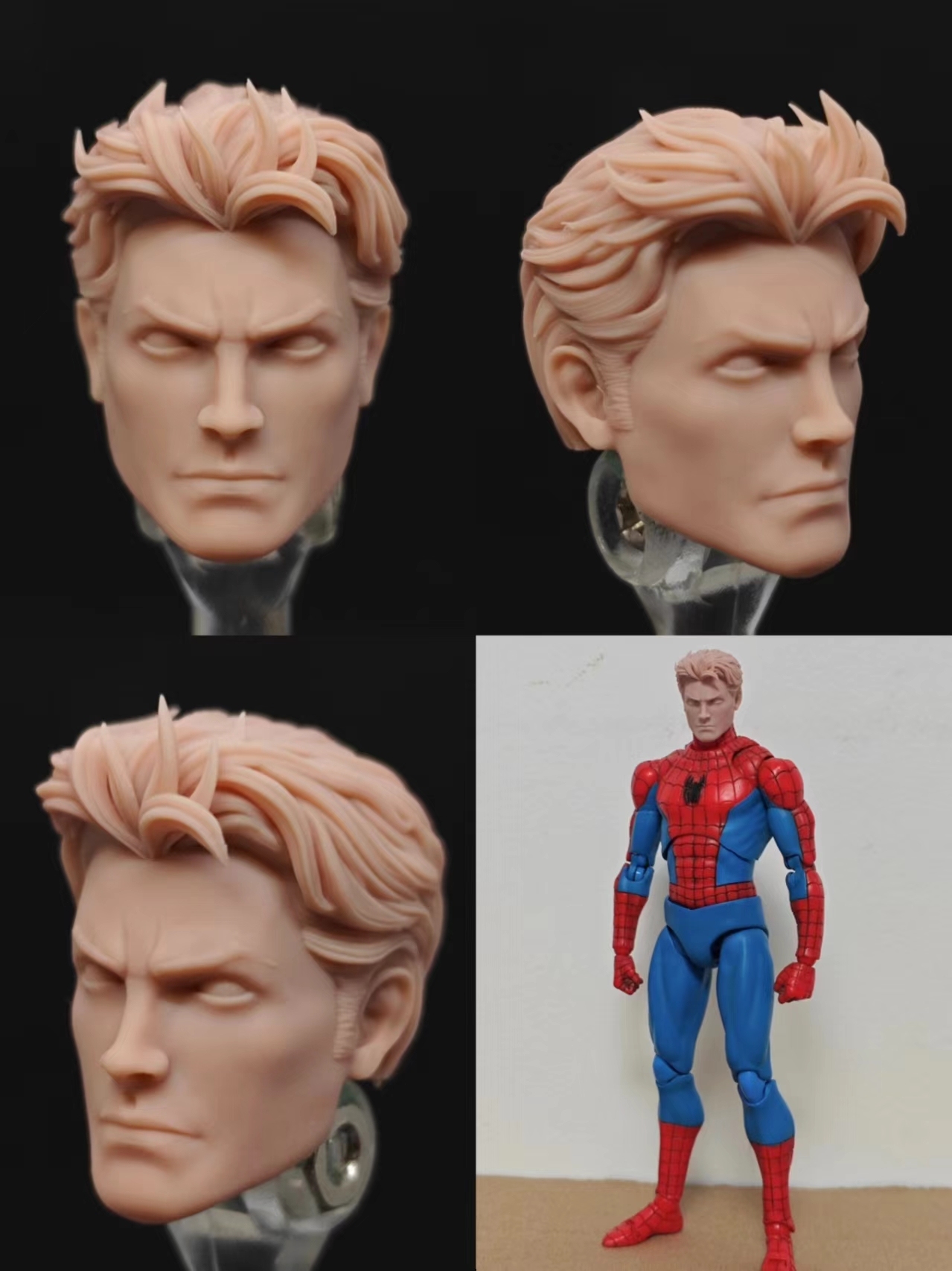 Peter Parker V4 Spider headsculpt bm23254