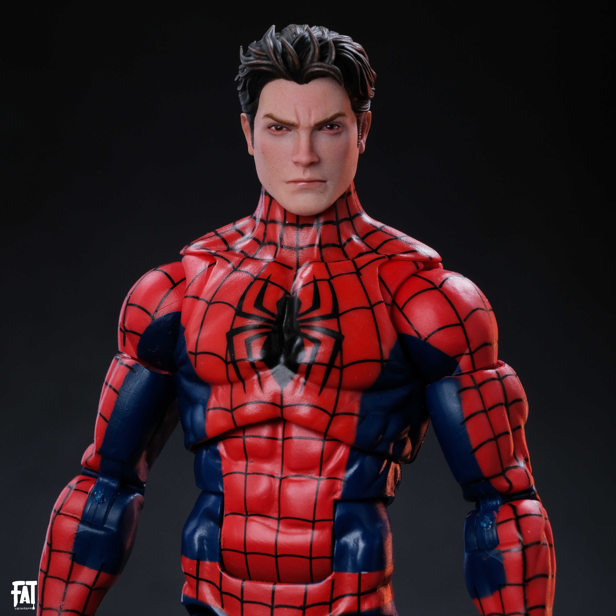 Peter Parker v4  Ben Reily spider  Painted headsculpt ct40