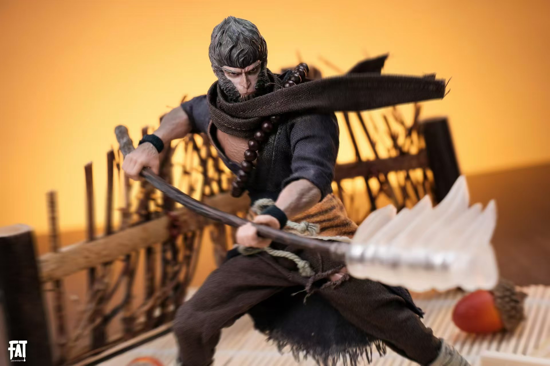 1/12 wukong  Black Myth: Wukong painted headsculpt ct44