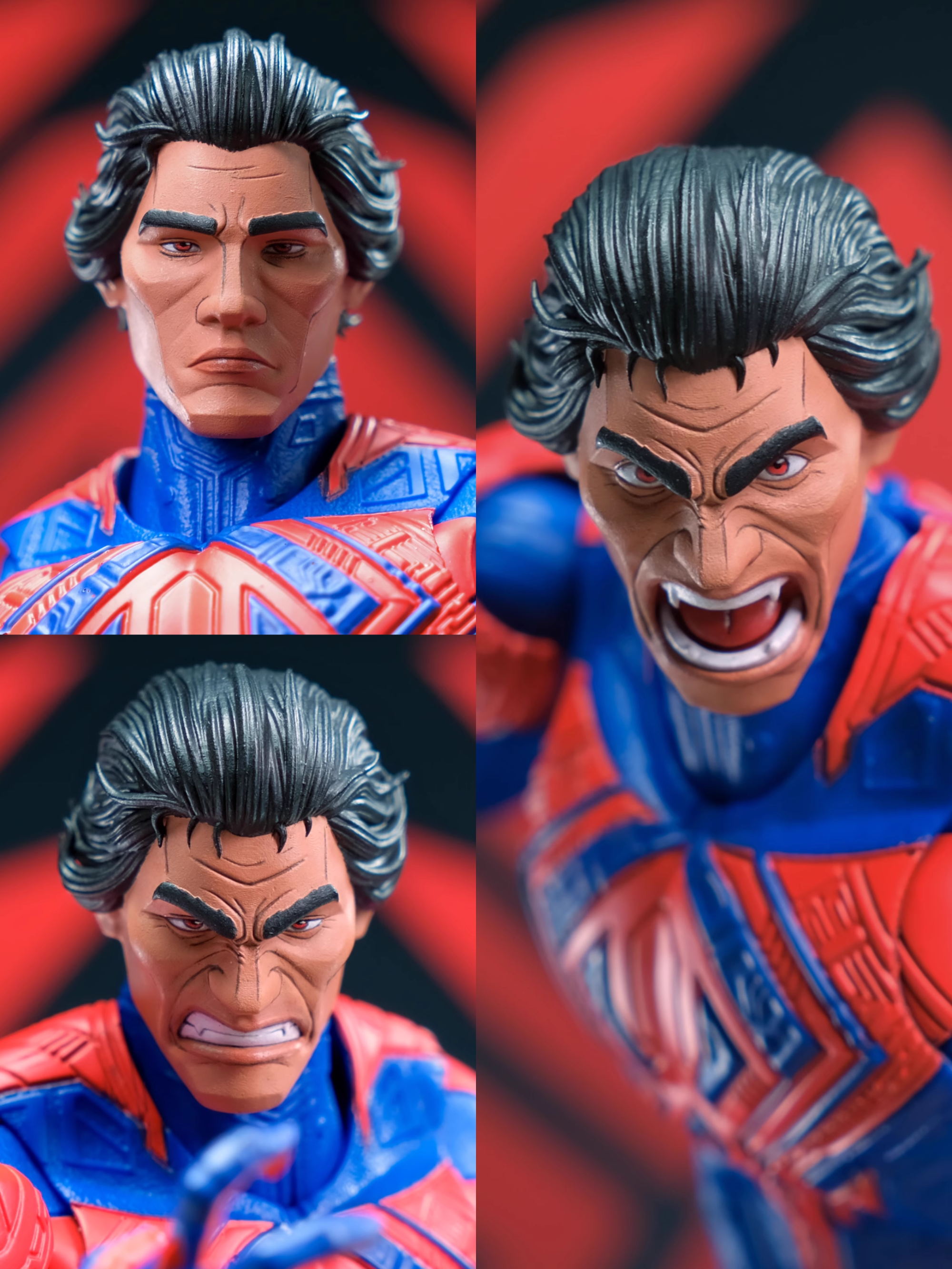 2099 spiderman Miguel O'Hara painted headsculpt ct28