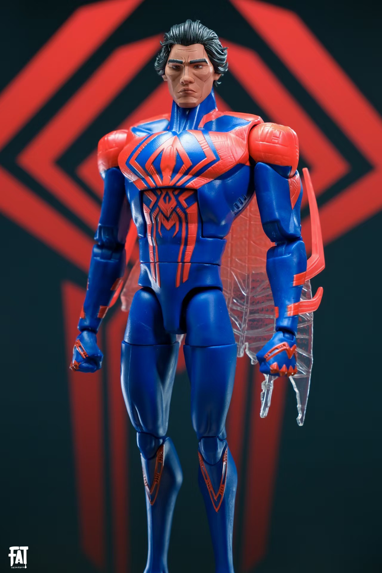 2099 spiderman Miguel O'Hara painted headsculpt ct28