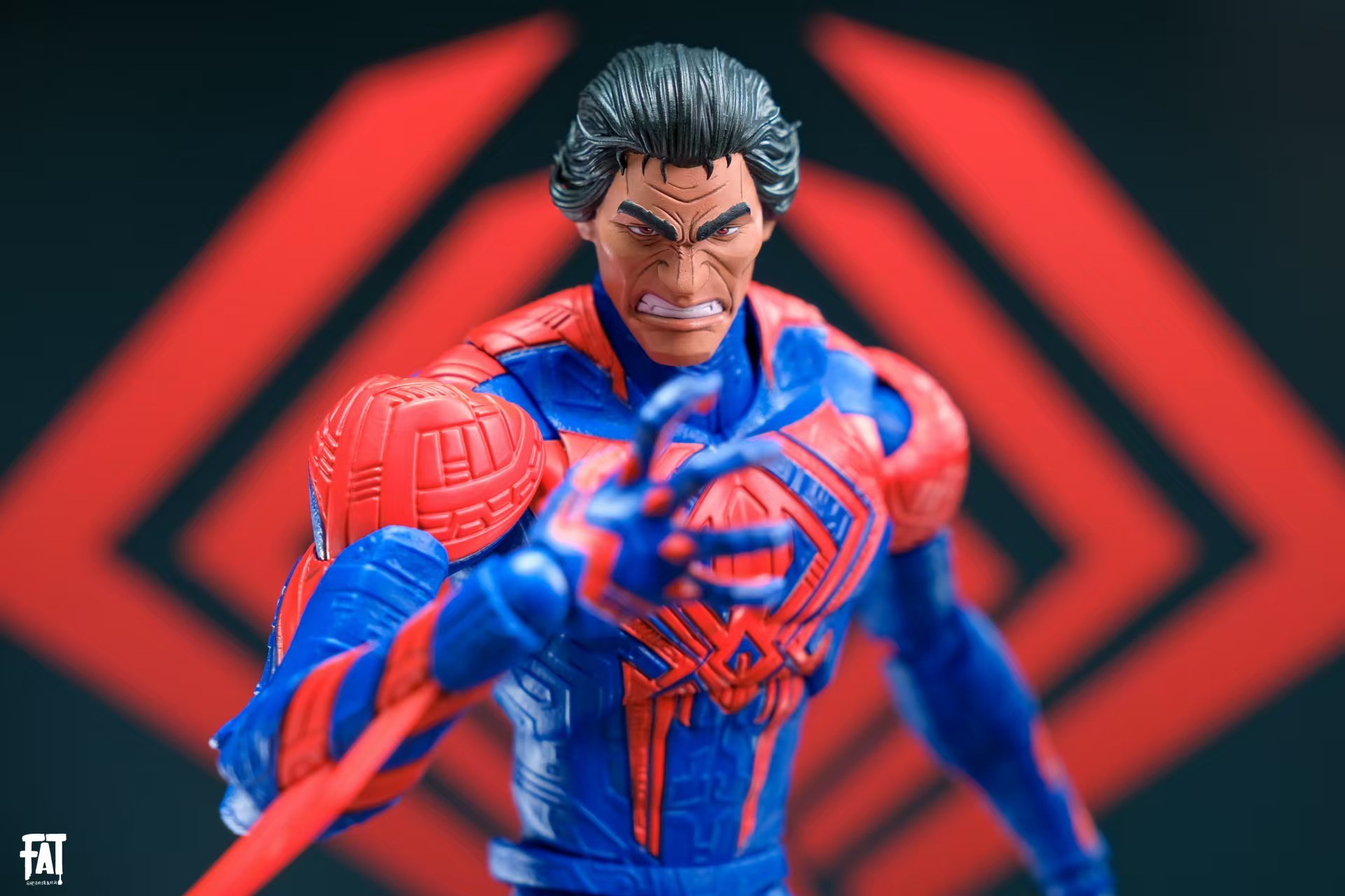2099 spiderman Miguel O'Hara painted headsculpt ct28