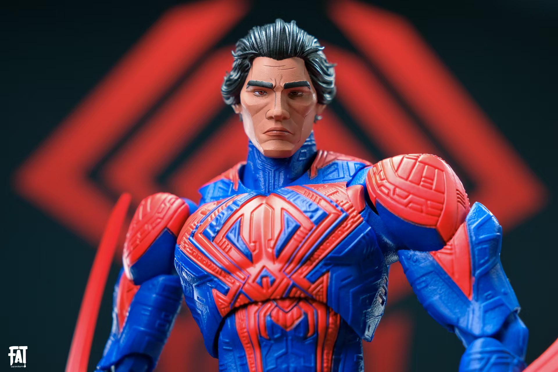 2099 spiderman Miguel O'Hara painted headsculpt ct28