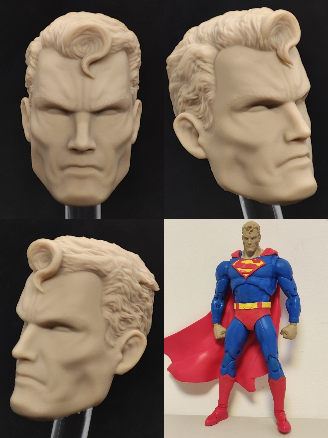 DC麦克法兰 mafex 蚂蚁 jim lee 吉姆李 头雕白膜bm23225