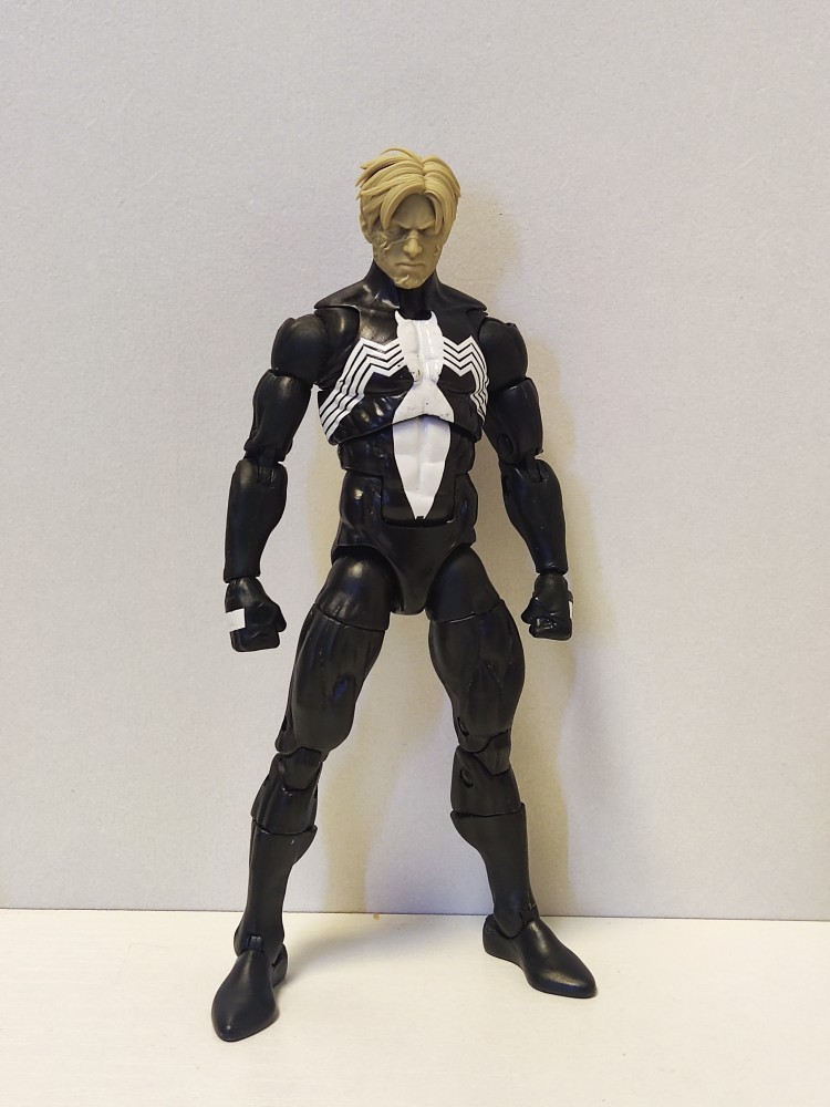 漫威ml mafex 蜘蛛侠 共生体 毒液 v2 头雕白膜bm23186