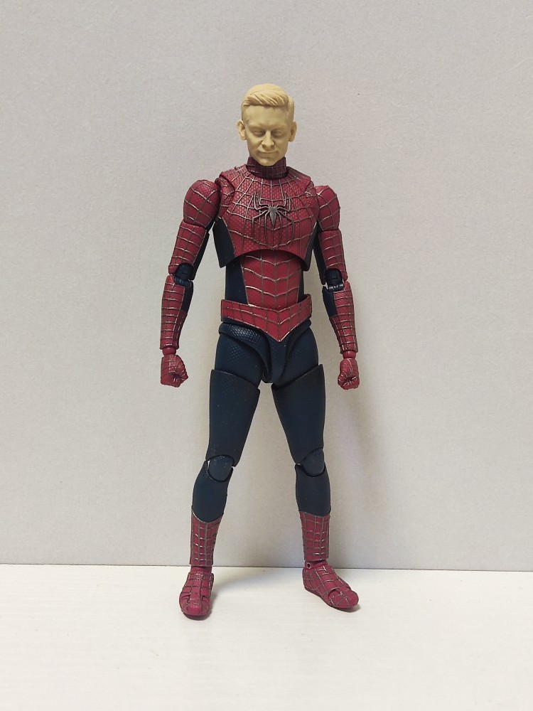 漫威 ml shf 蜘蛛侠 托比蜘蛛侠 头雕白膜 bm23408