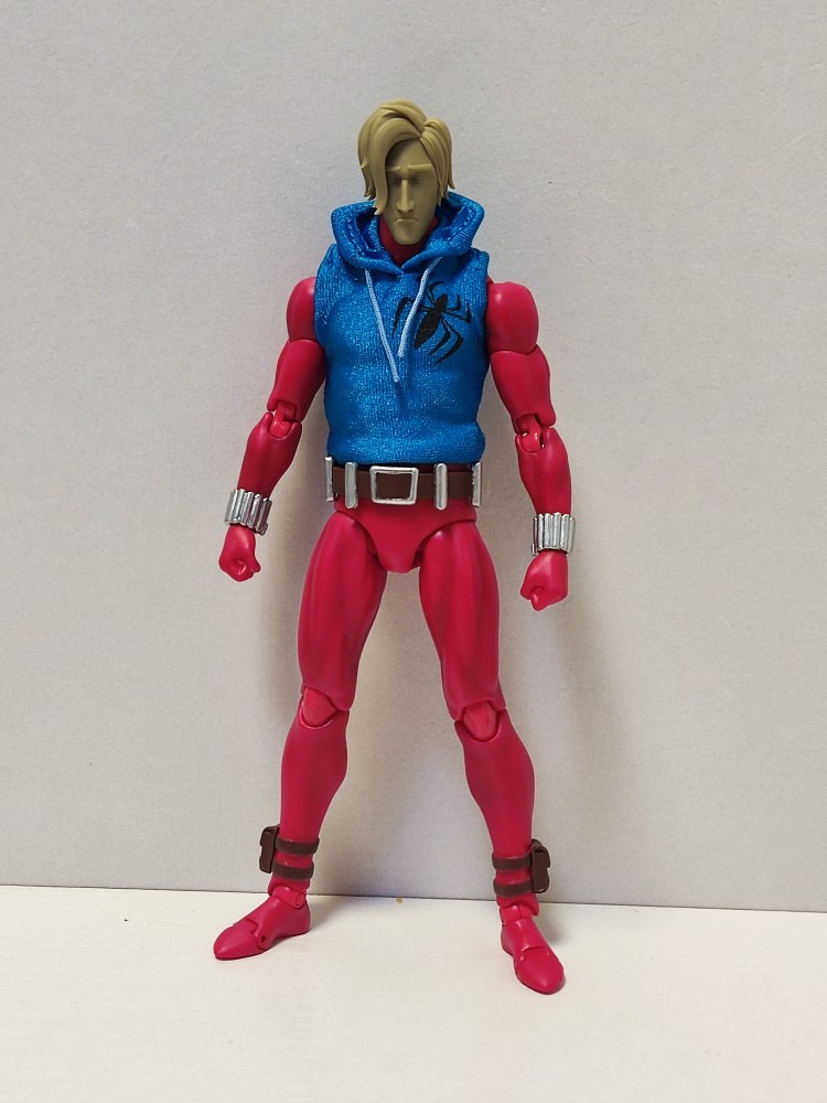 漫威ml mafex 本莱利 猩红蜘蛛侠 头雕白膜bm23184