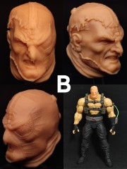 B