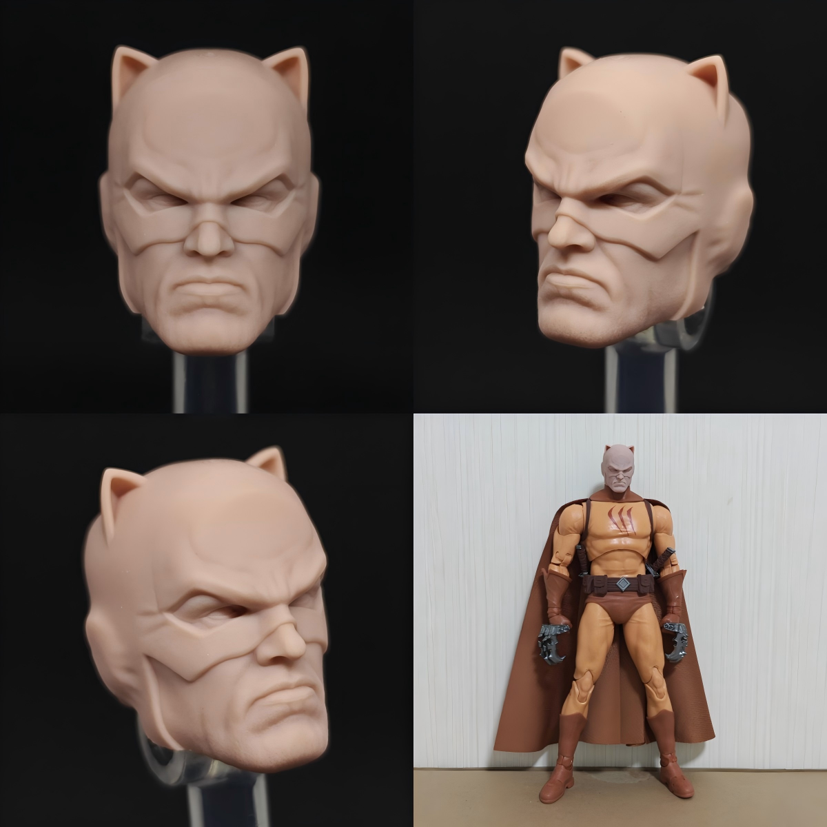 DC Catman ThomasBlake mask unpainted headsculpt bm23446