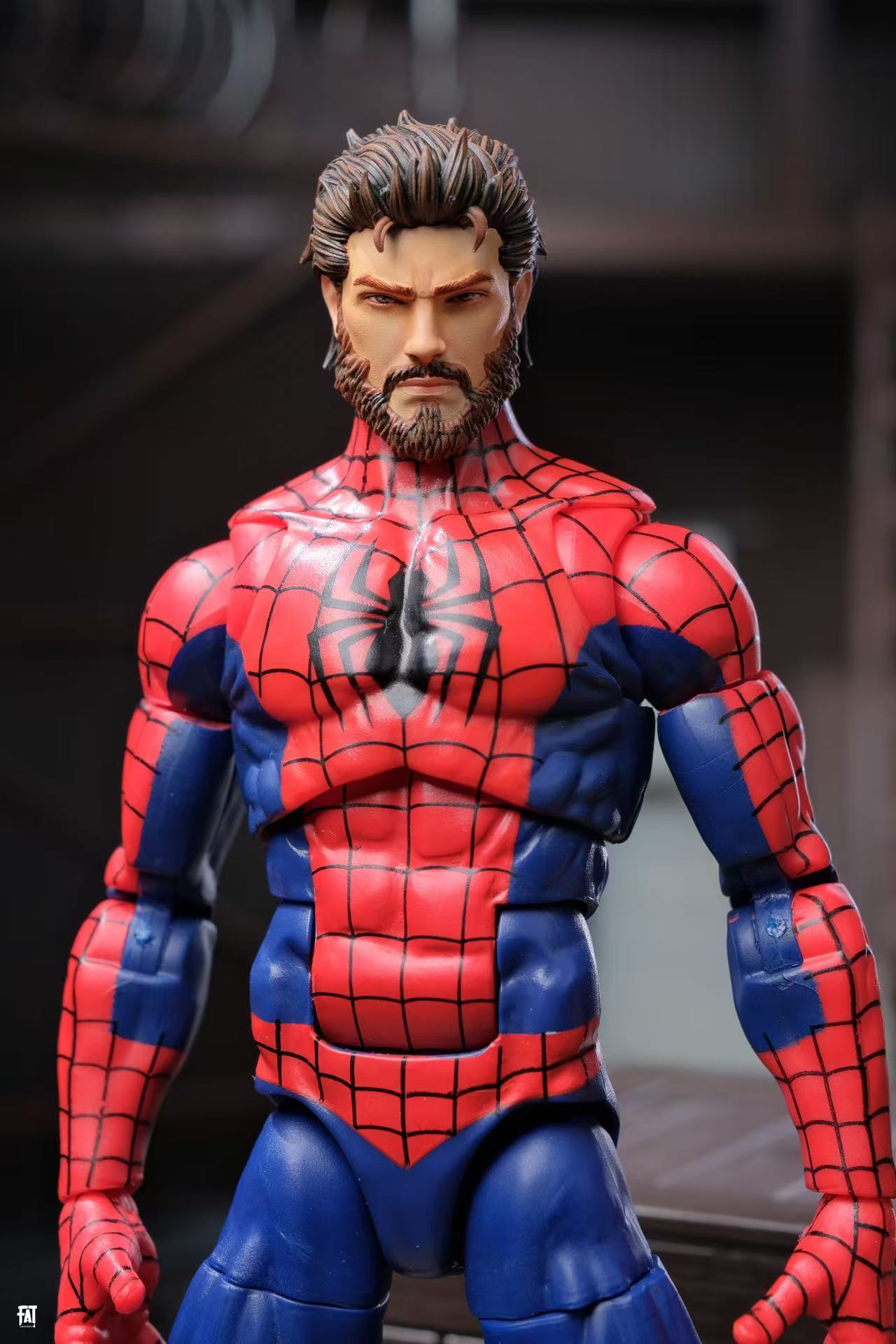 Ultimate Spider-Man v3  Peter Parker v2 painted headsculpt ct51