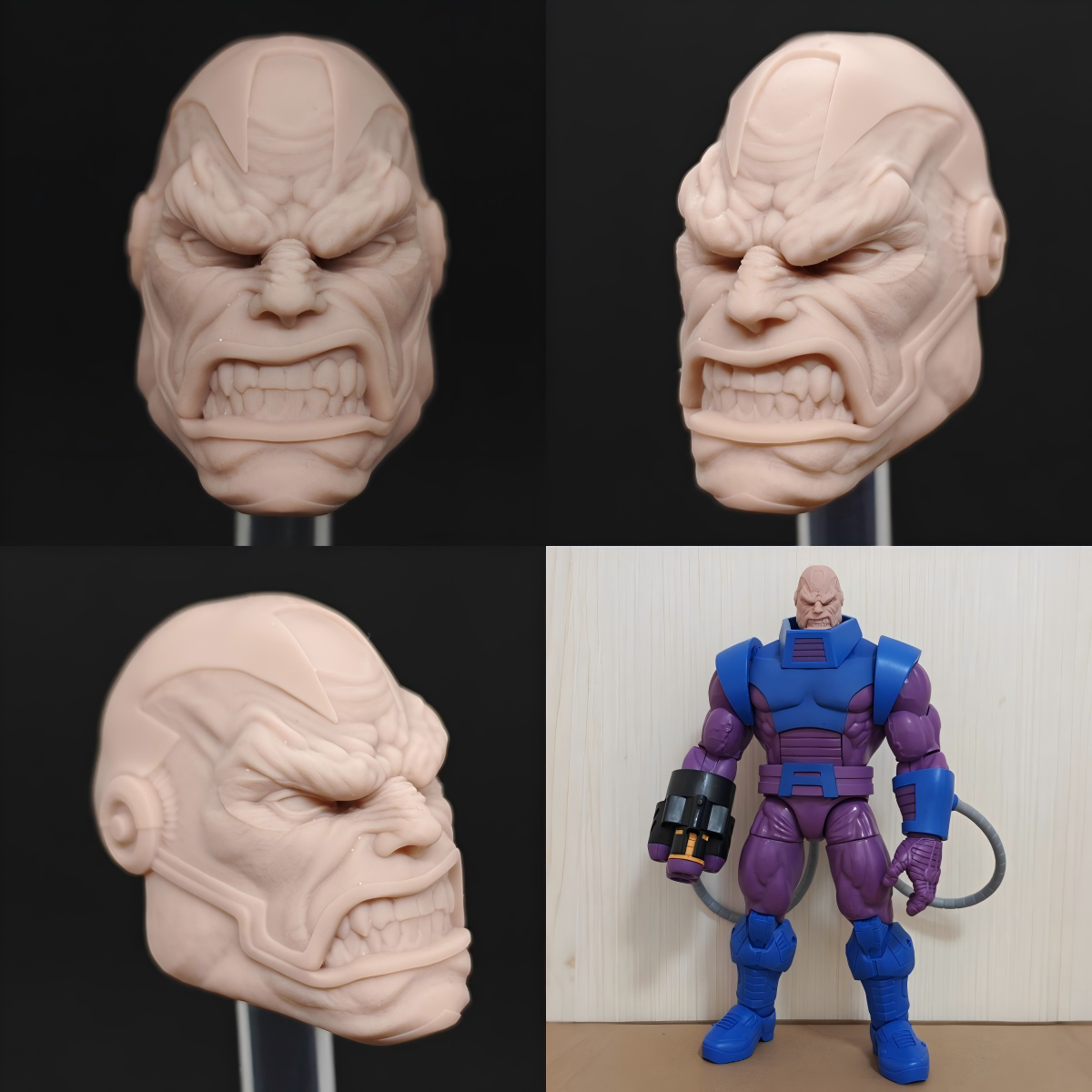 Marvel Apocalypse  unpainted headsculpt bm23501