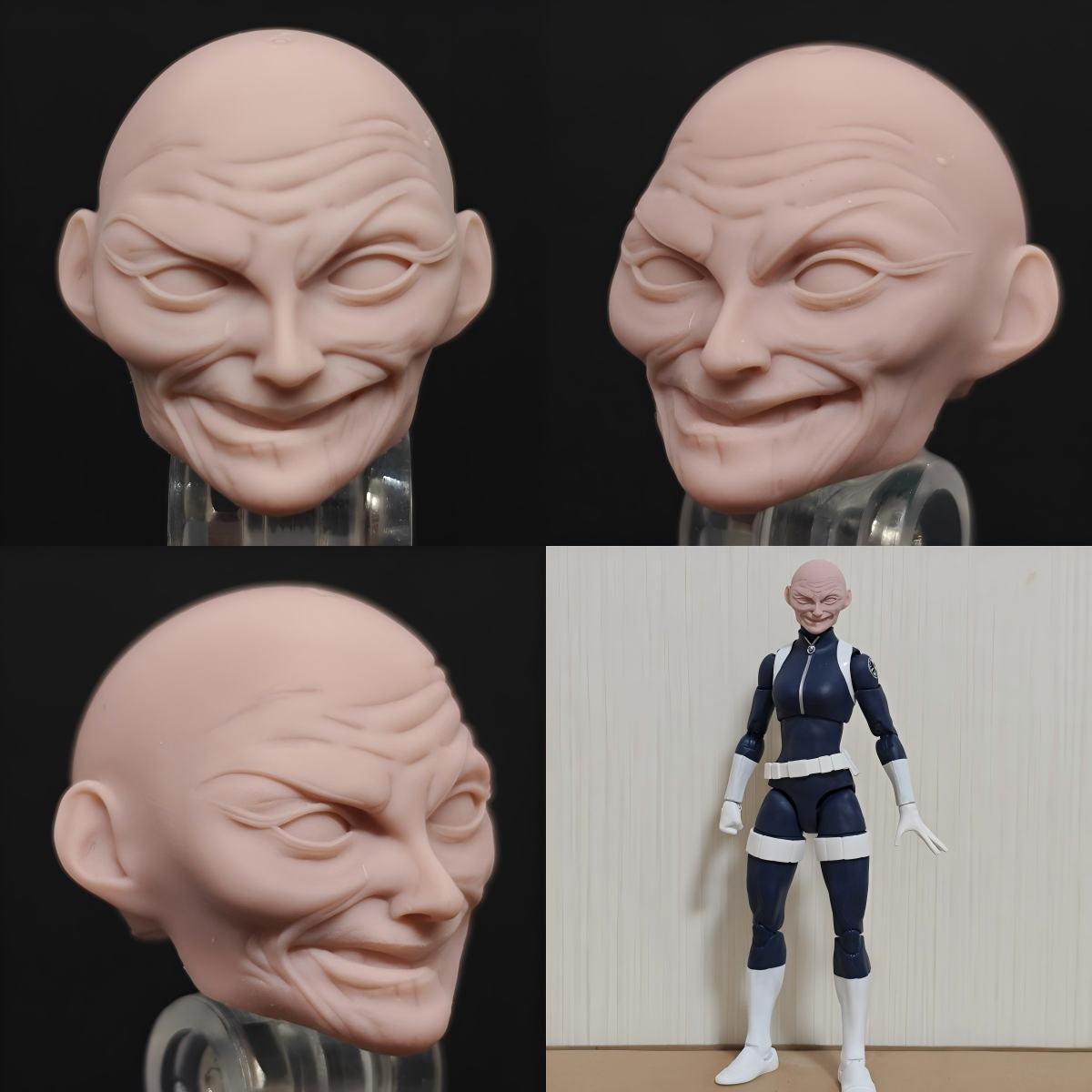 Marvel Cassandra Nova Xavier unpainted headsculpt bm23500