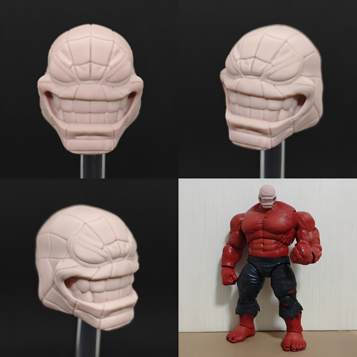 Marvel REKRAP unpainted headsculpt bm23494