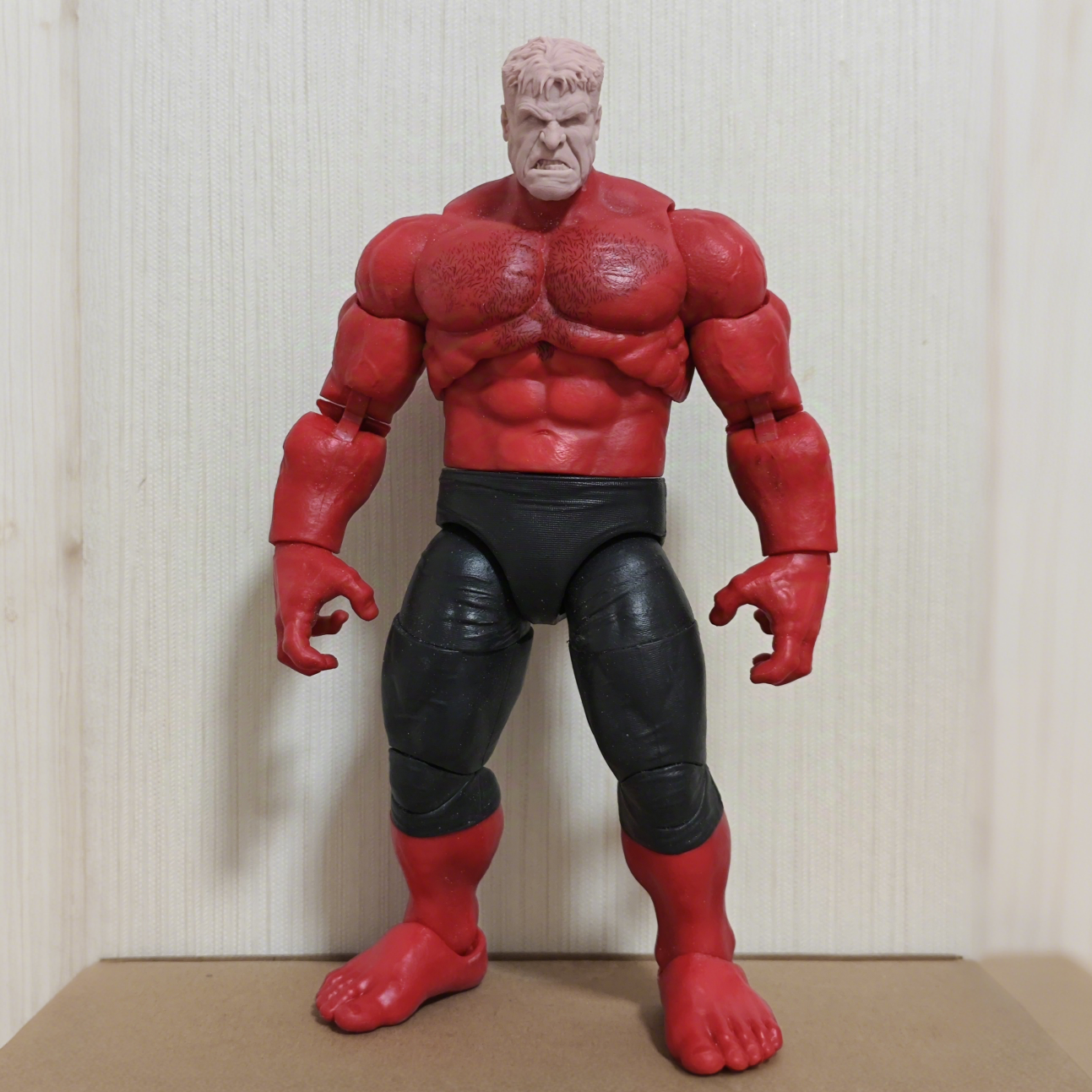 Marvel Red Hulk MCU Movie unpainted headsculpt bm23483