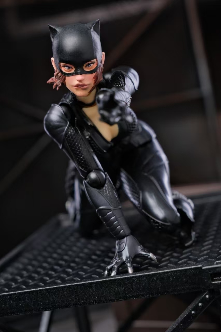 Catwoman Selina Kyle painted headsculpt xt53