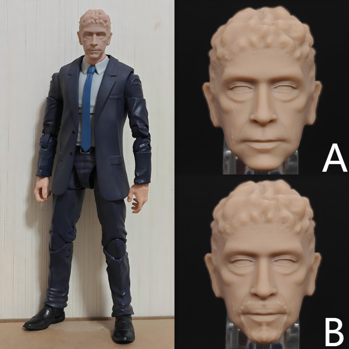 Marvel Leader V3 MCU unpainted headsculpt bm23569
