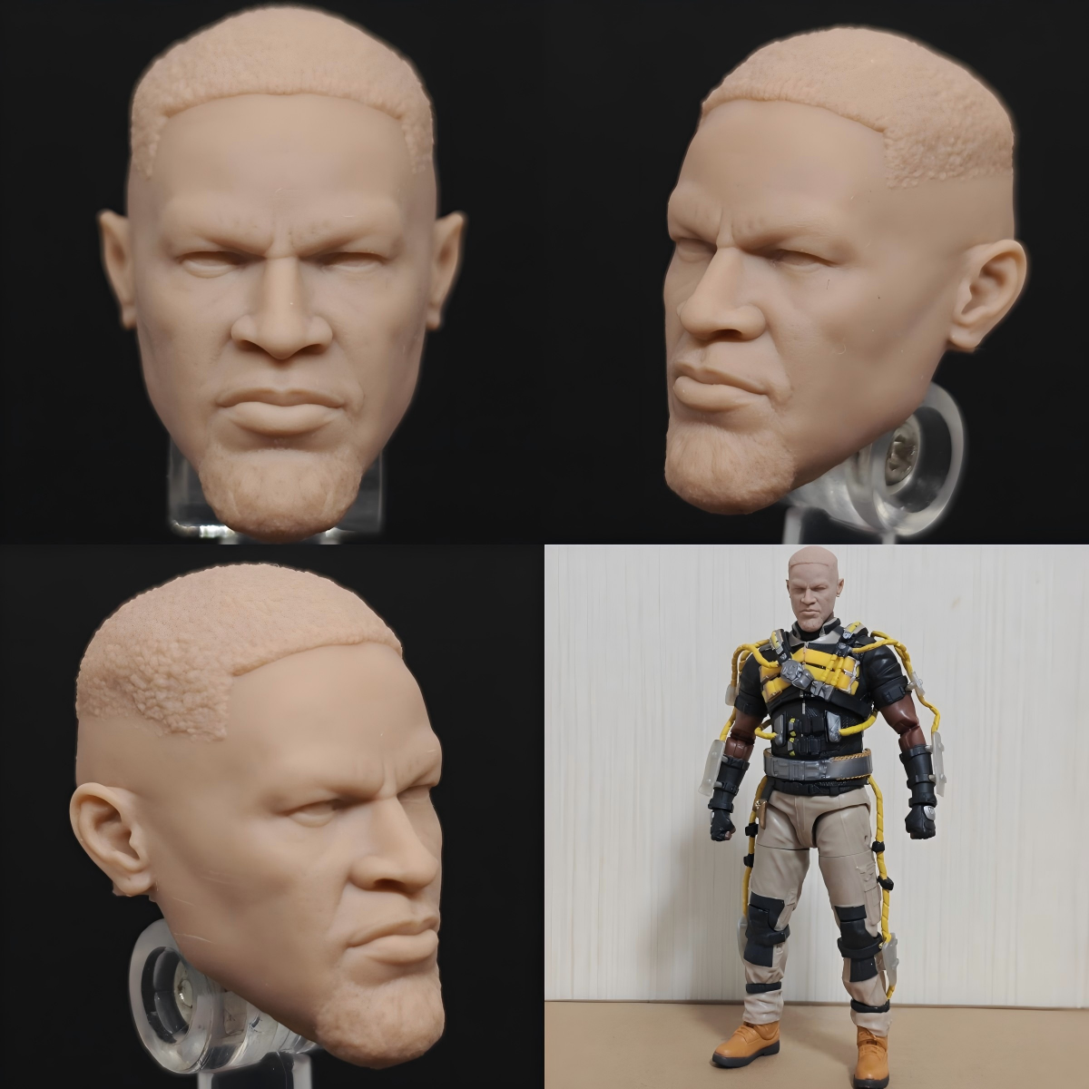 Marvel MCU Electro V3 unpainted headsculpt bm23575
