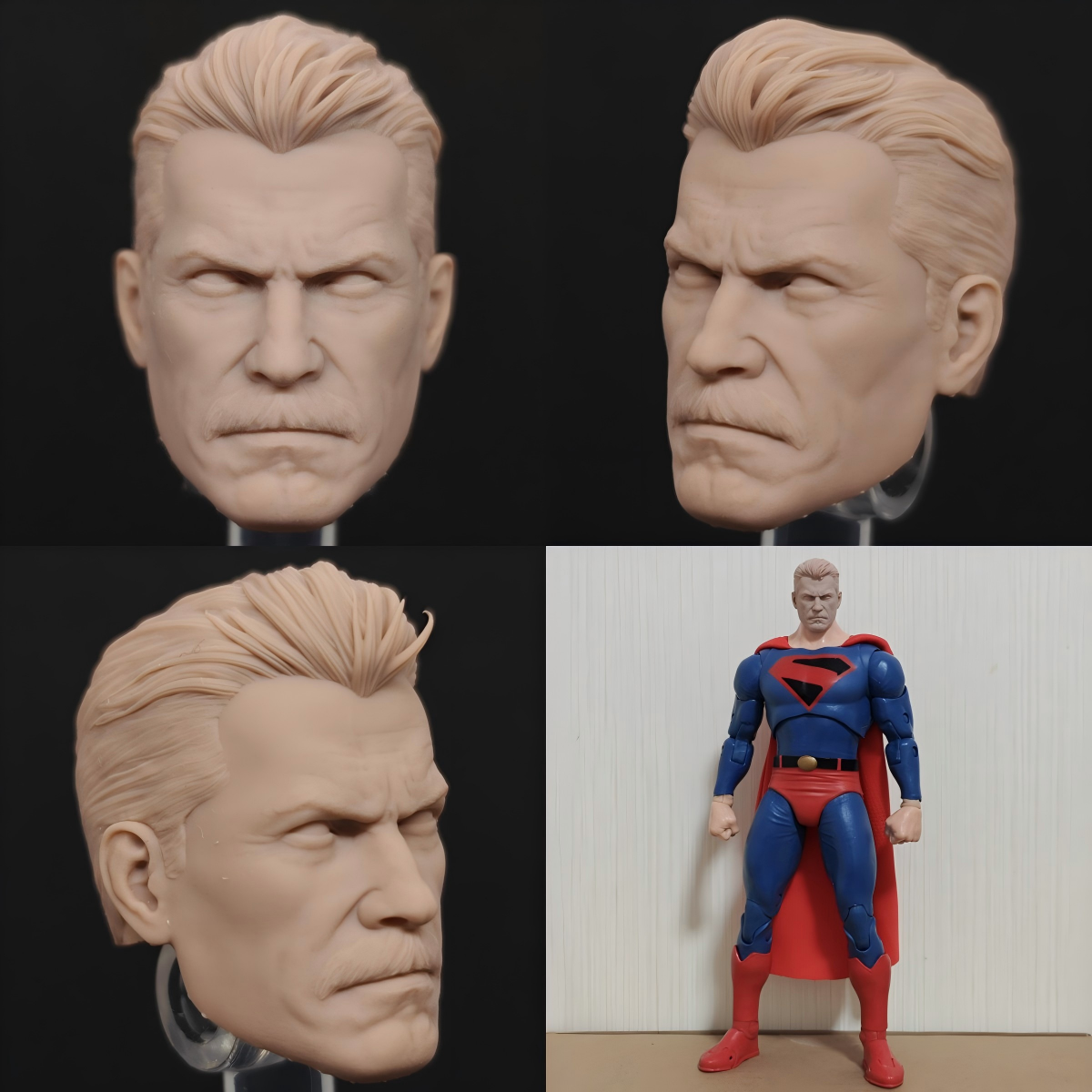Omni-Man V3 Nolan Invincible unpainted headsculpt bm23594