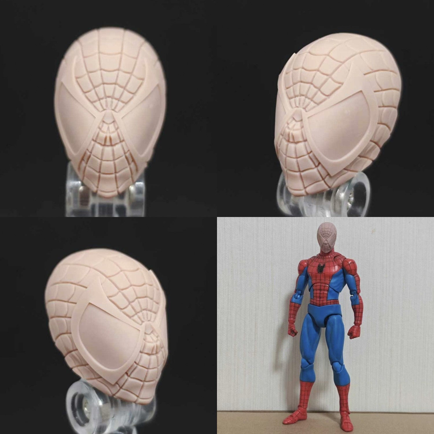 Marvel Spider-Man unpainted headsculpt bm23707