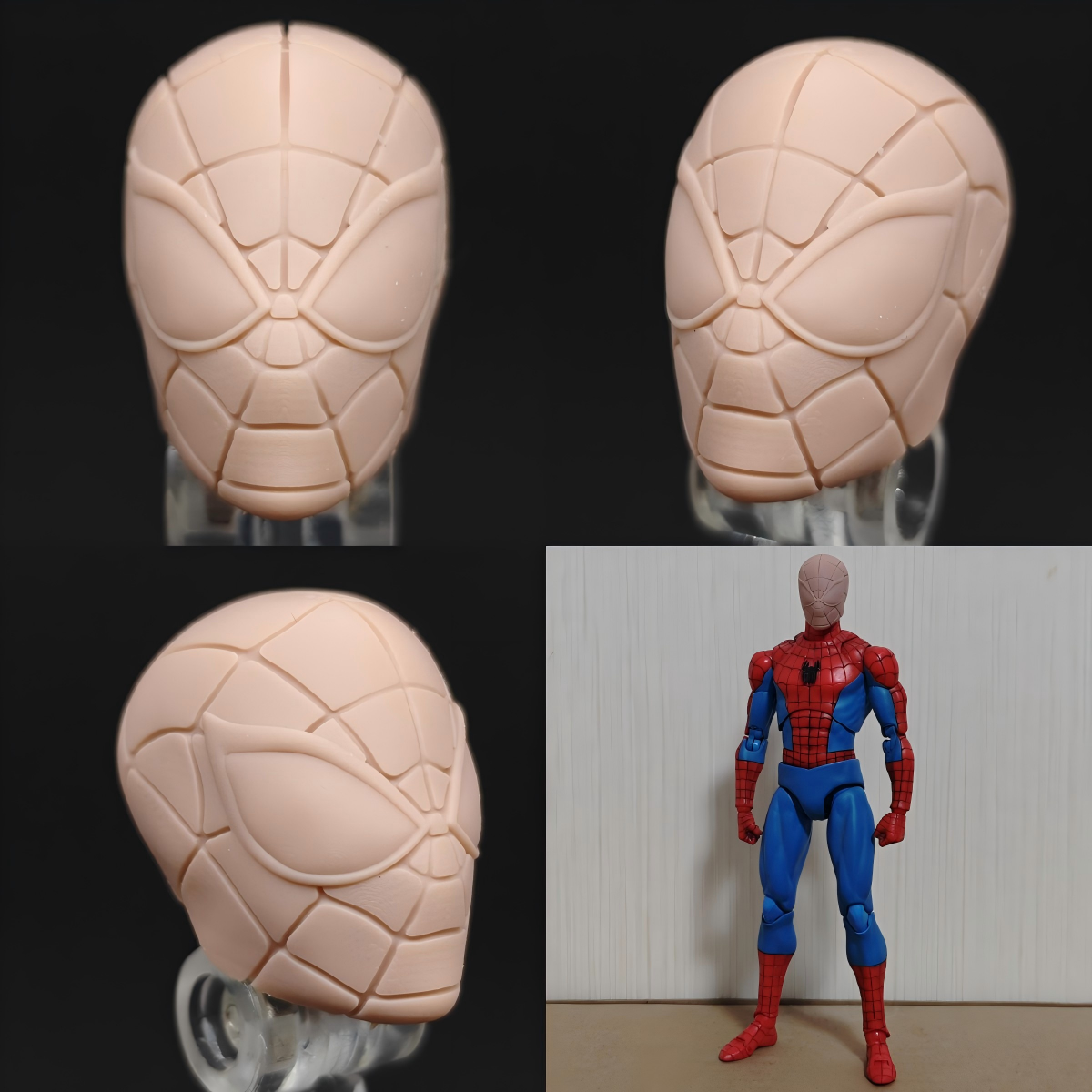 Marvel 94Spider-Man unpainted headsculpt bm23629