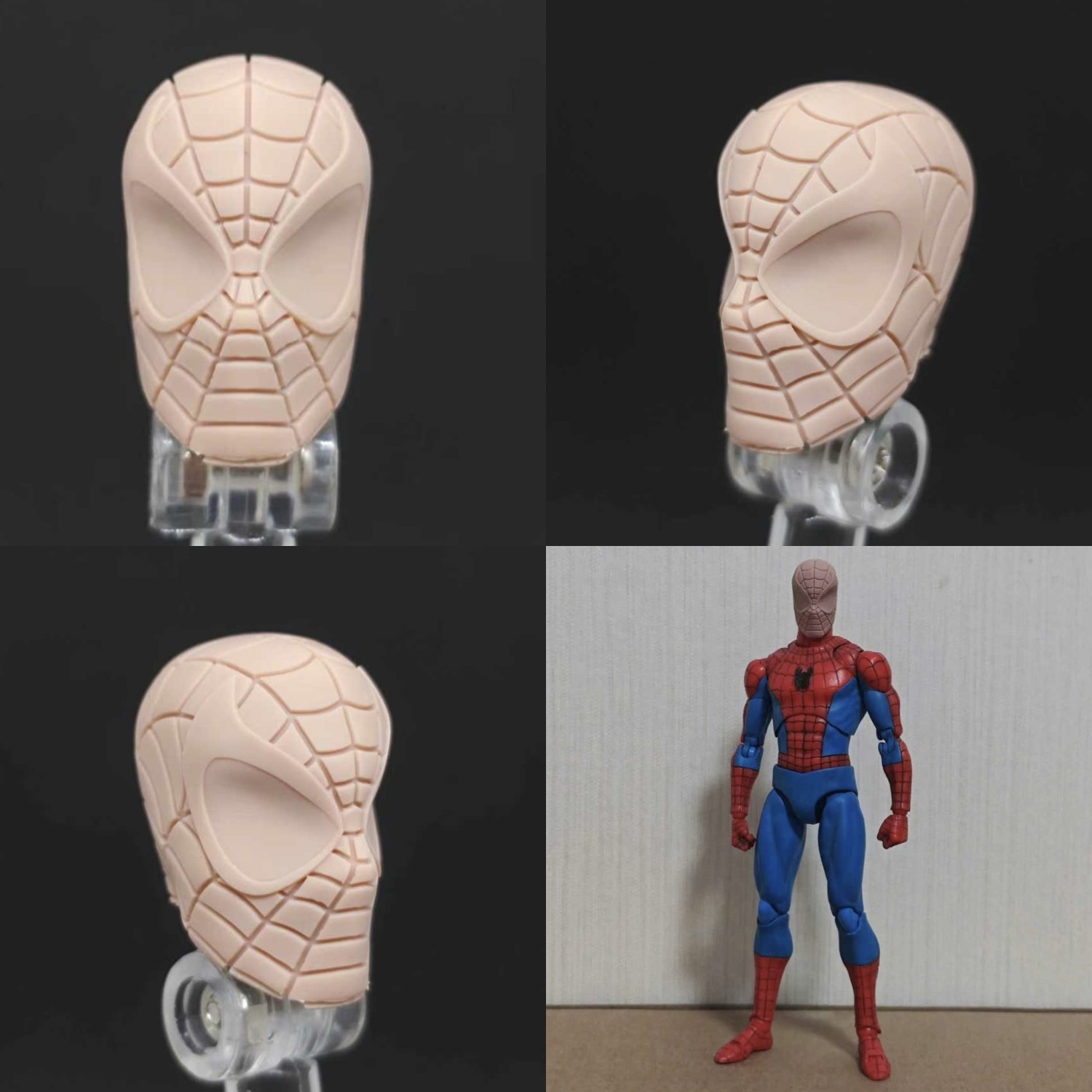 Marvel Spider-Man unpainted headsculpt bm23705