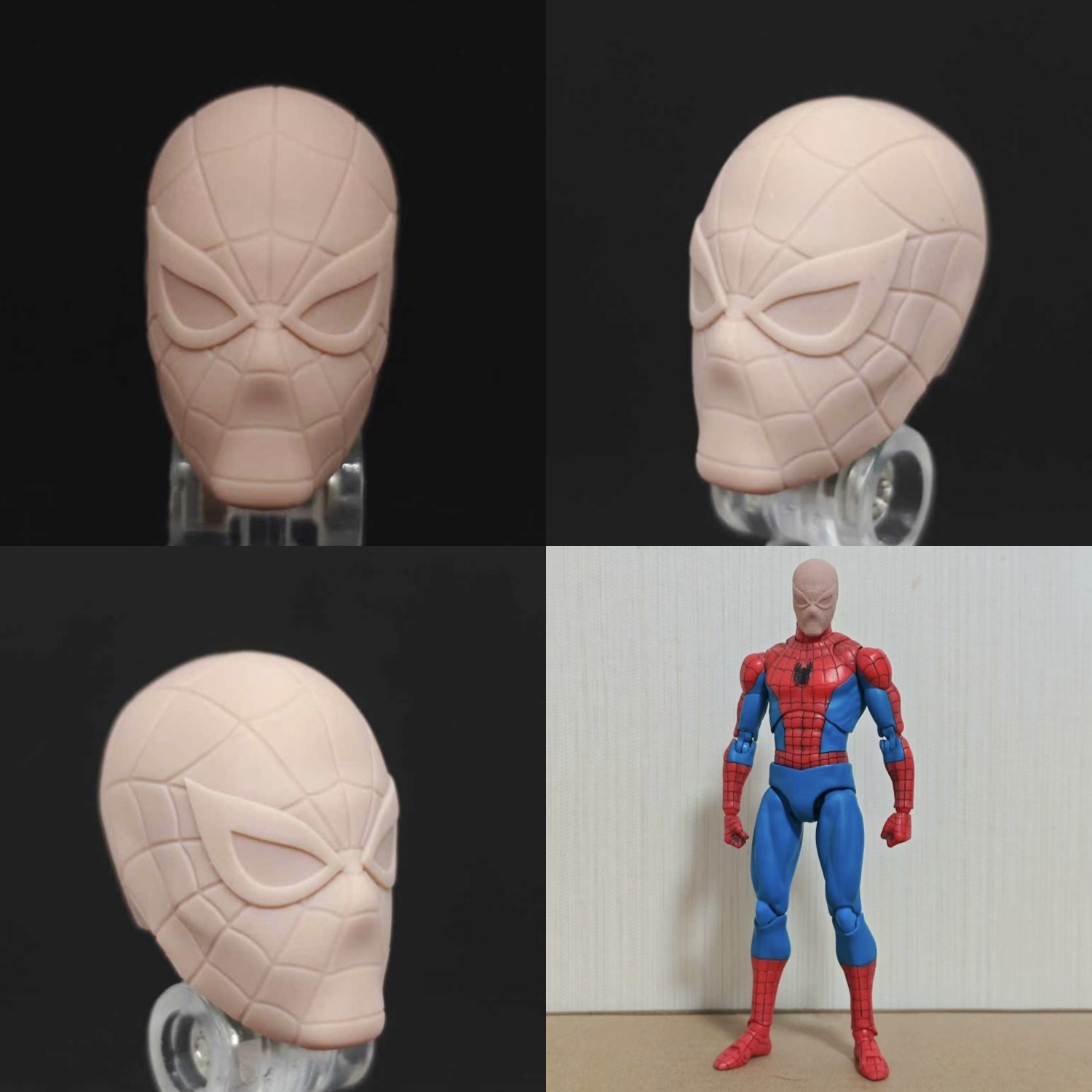 Marvel Spider-Man unpainted headsculpt bm23709