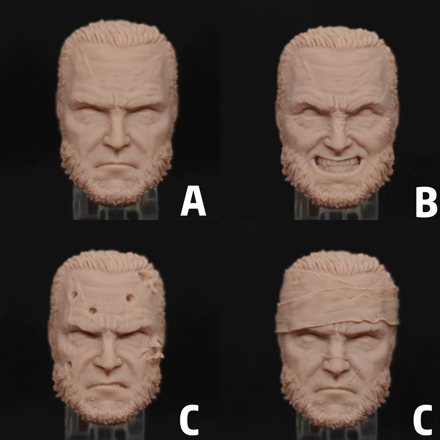 Marvel Wolverine: The Return Home, Old Wolverine, Wolverine v1, X-Men unpainted headsculpt bm23731