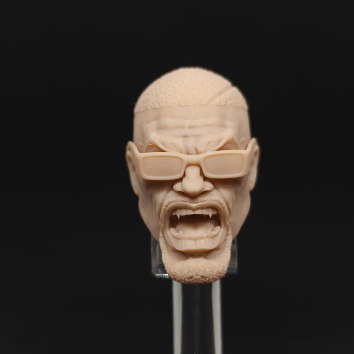 Marvel Blade Warrior glasses are detachable unpainted headsculpt bm23739