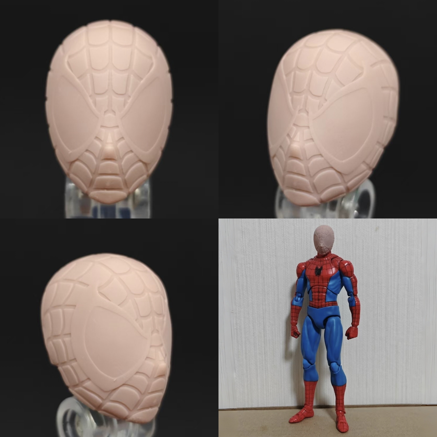 Marvel MVC Spider-Man unpainted headsculpt bm23773