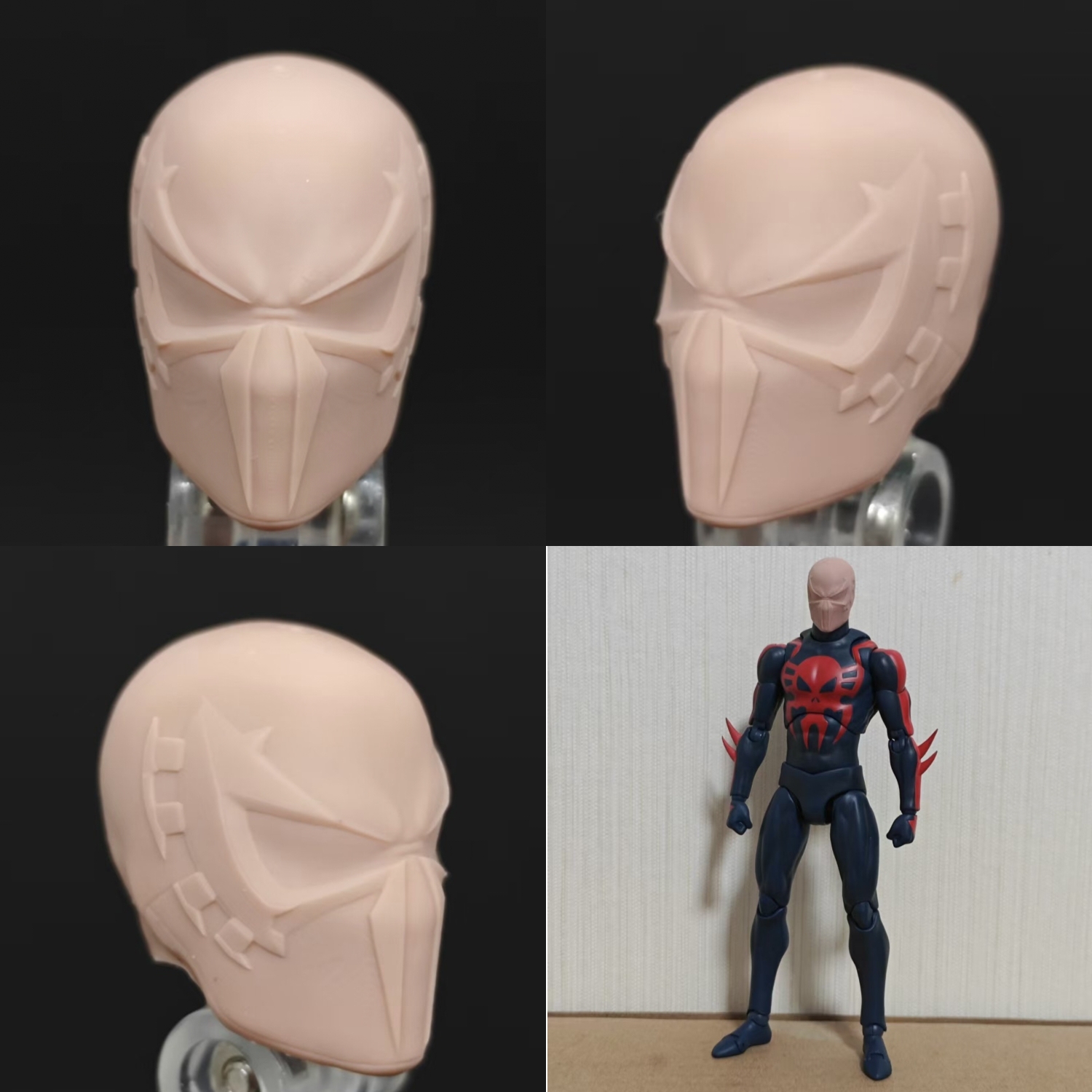 Marvel 2099Spider-Man ps4Marvel’s Spider-Man unpainted headsculpt bm23772