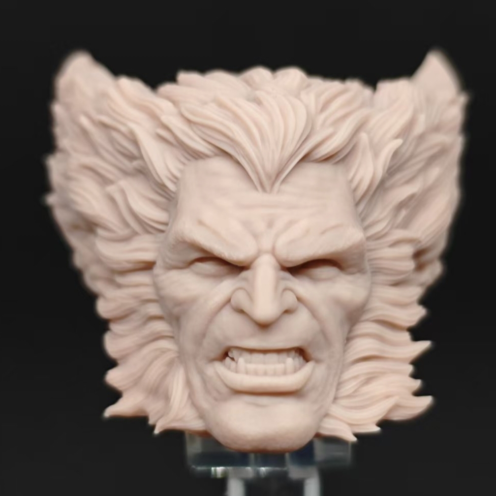 Marvel Wolverine v15 unpainted headsculpt bm23789