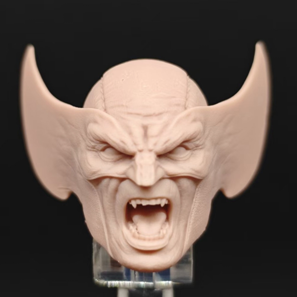 Marvel Wolverine v13 unpainted headsculpt bm23787