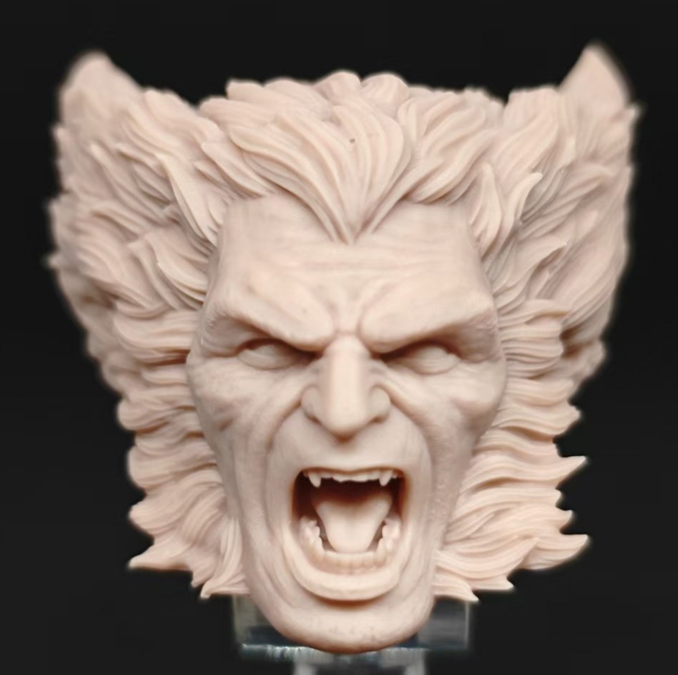 Marvel Wolverine v15 unpainted headsculpt bm23789