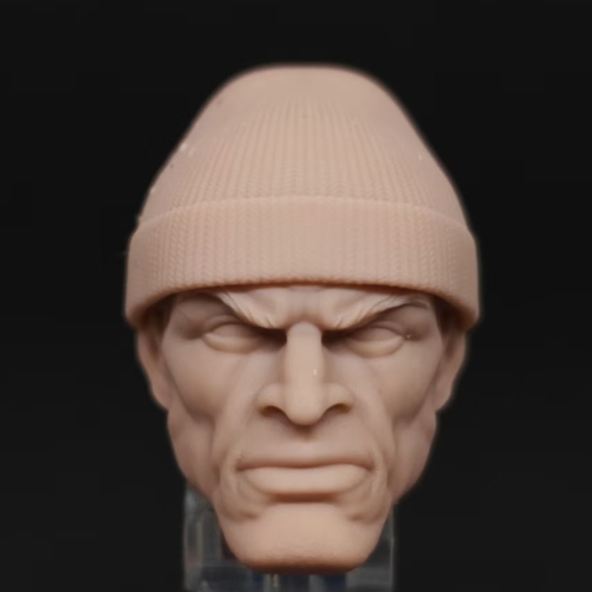 Marvel Luke Cage unpainted headsculpt bm23814