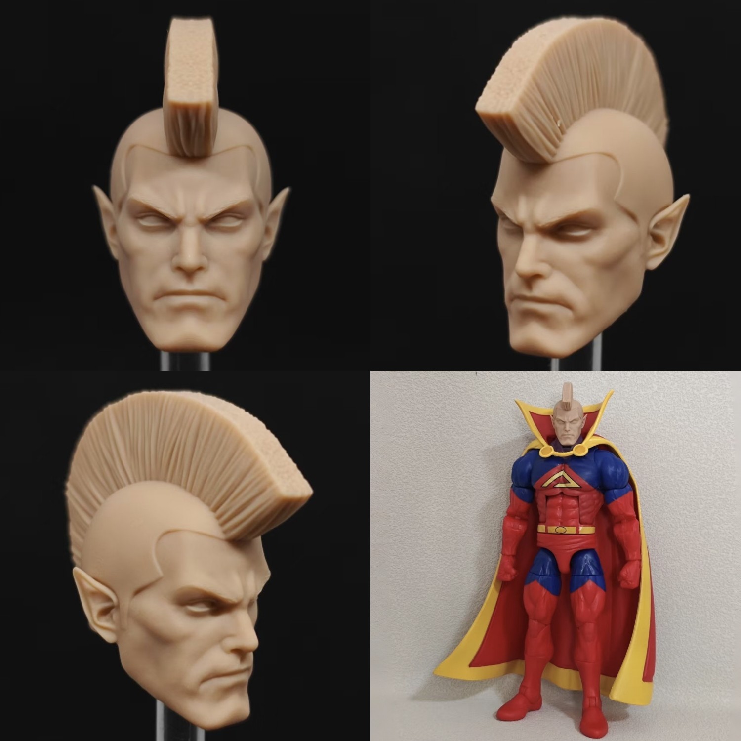 Marvel Gladiator v1 unpainted headsculpt bm23921