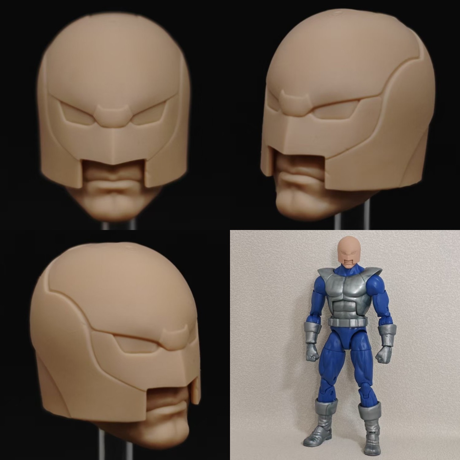 Marvel X-Men Avalanche unpainted headsculpt bm23919