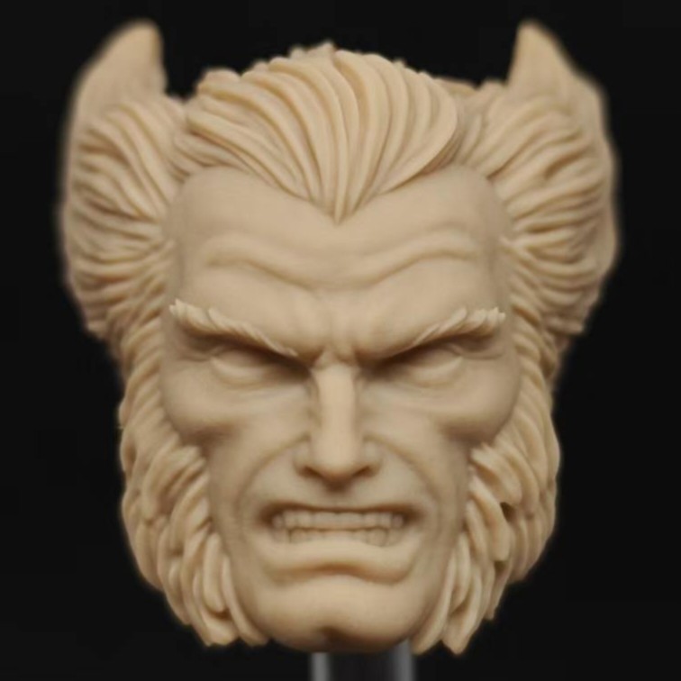 Marvel Wolverine X-Men unpainted headsculpt bm24013