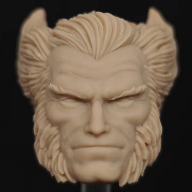 Marvel Wolverine X-Men unpainted headsculpt bm24013