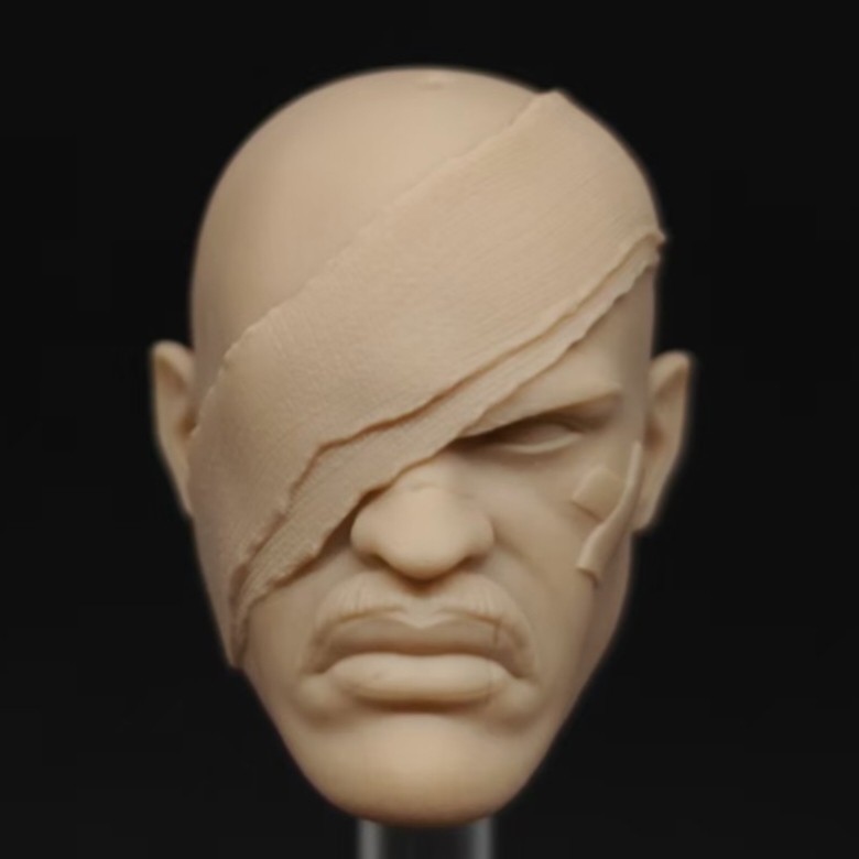 Correct spelling: G.I. Joe unpainted headsculpt bm24036