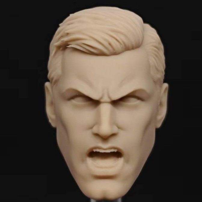 Duke G.I. Joe unpainted headsculpt bm24106