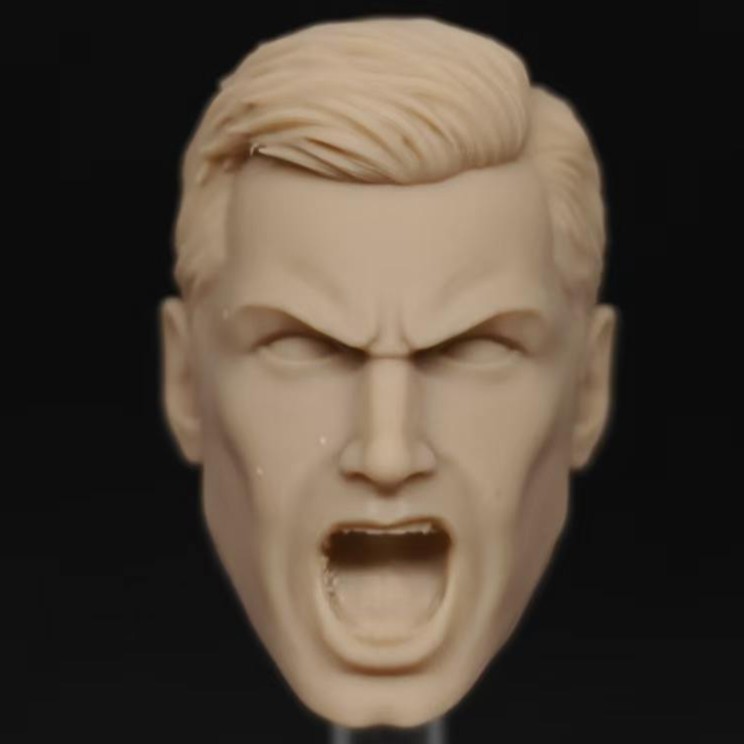 Duke G.I. Joe unpainted headsculpt bm24106