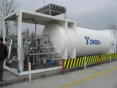 LNG mobile refueling sation