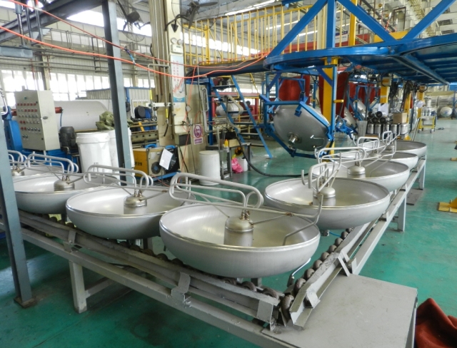 LNG cylinder workshop