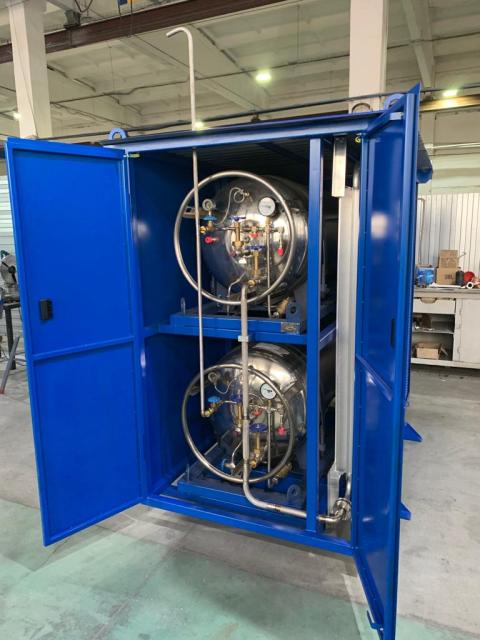 LO2LN2LAr industrial gas storage tank and Semi-trailer