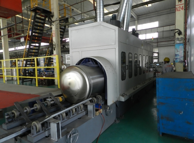 LNG cylinder workshop