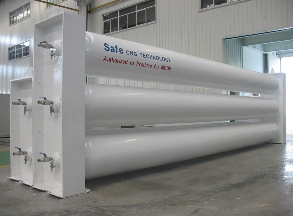 CNG storage cascade