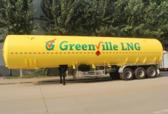 LNG transport semi-trailer