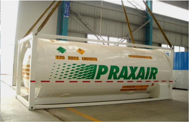 LO2LN2LAr industrial gas storage tank and Semi-trailer