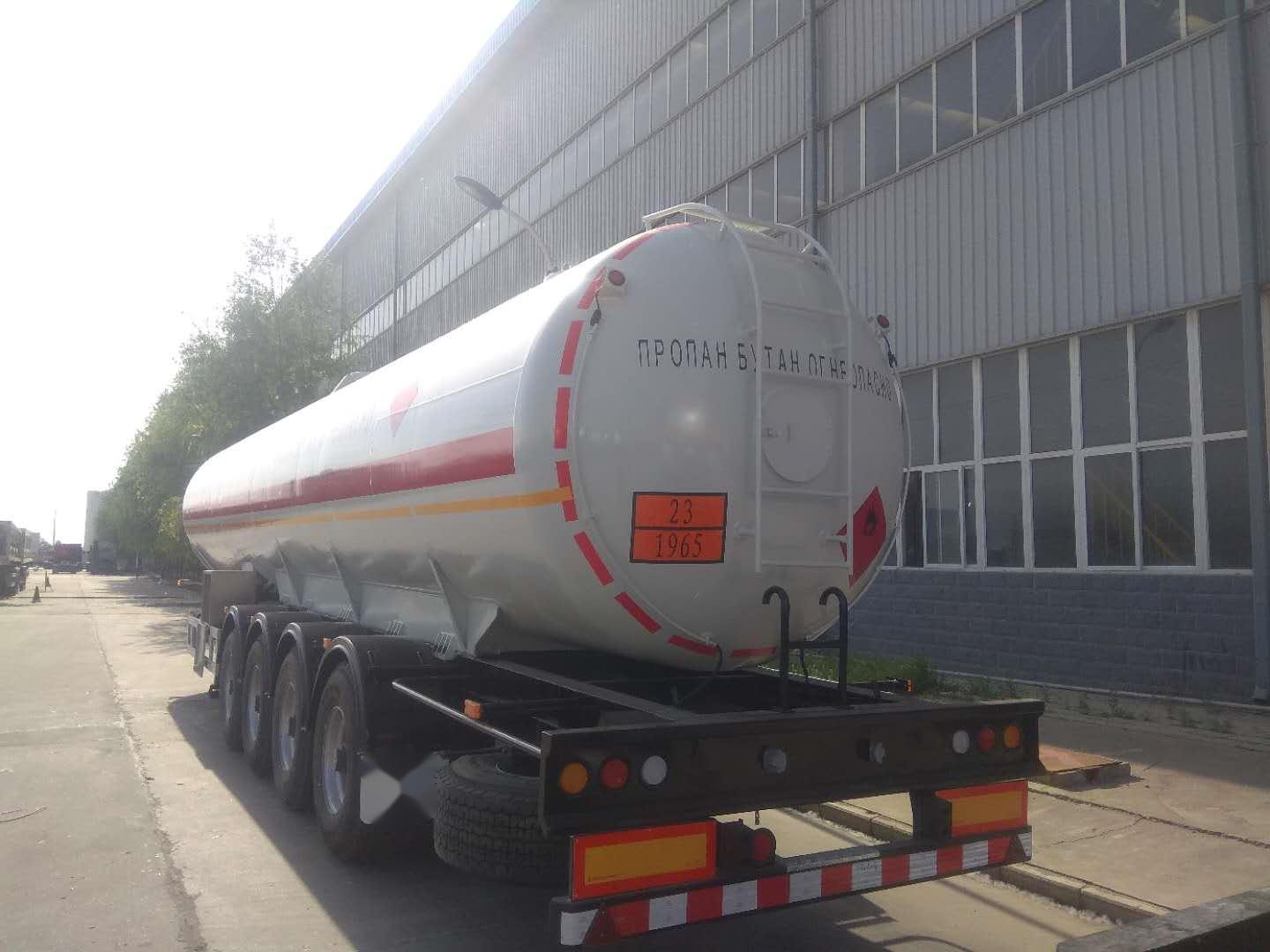 LPG semi trailer