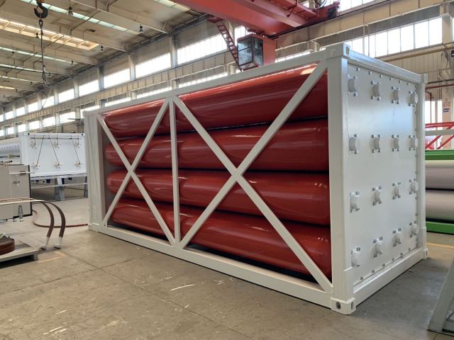 hygrogen tube skid